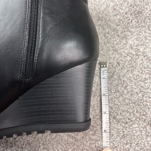 New, Unisa Cela Black Wedge Bootie size 11 - Picture 5 of 8